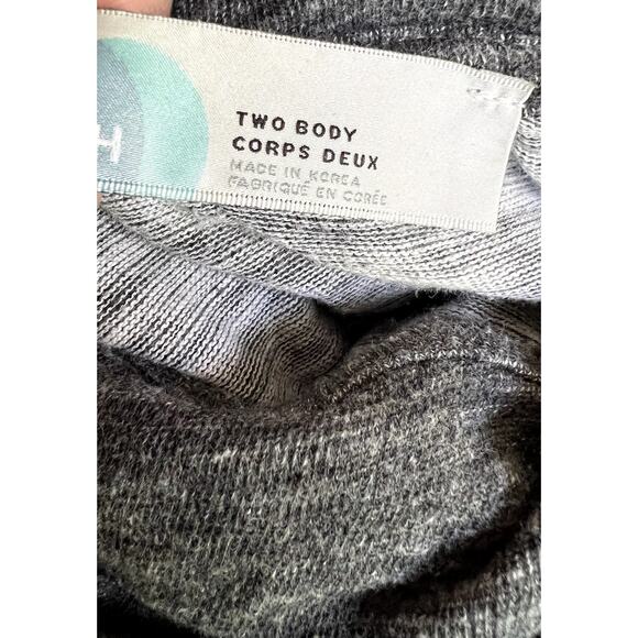 Free People FP Beach Pullover Top Sweater Women Gray Comfort Swim Swimwear - Picture 4 of 9